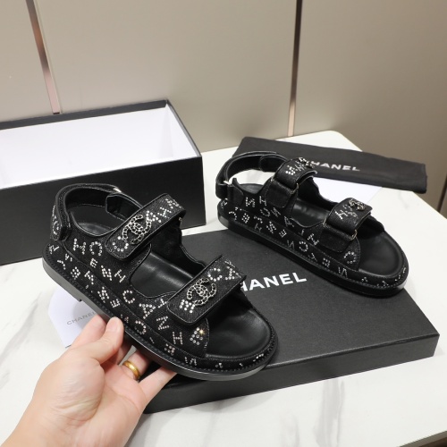 Replica Chanel Sandal For Women #1211708 $102.00 USD for Wholesale