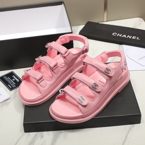 Wholesale Chanel Sandal For Women #1211709 $100.00 USD, Wholesale Quality Replica Chanel Sandal