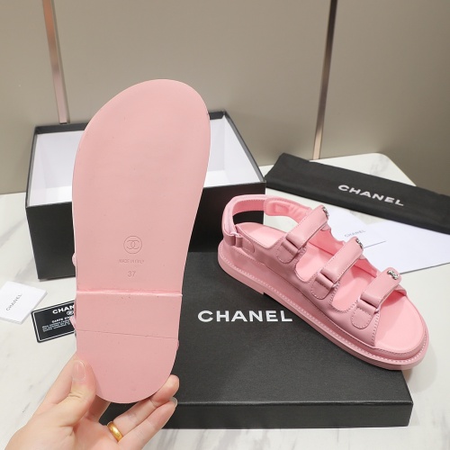 Replica Chanel Sandal For Women #1211709 $100.00 USD for Wholesale