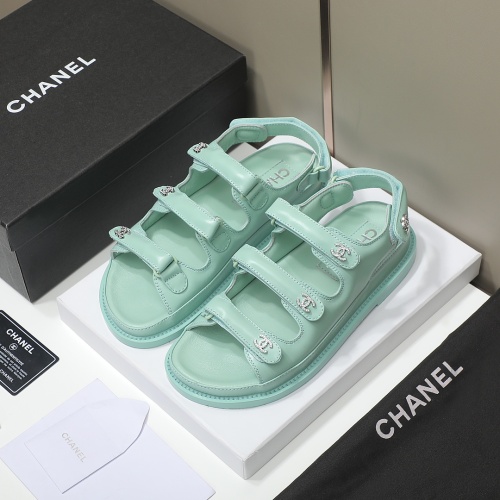 Wholesale Chanel Sandal For Women #1211712 $100.00 USD, Wholesale Quality Replica Chanel Sandal