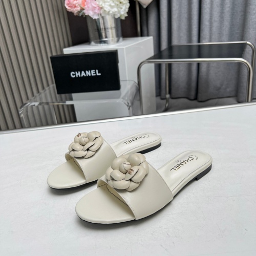 Wholesale Chanel Slippers For Women #1211713 $82.00 USD, Wholesale Quality Replica Chanel Slippers