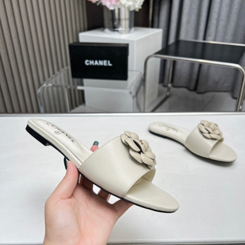 Replica Chanel Slippers For Women #1211713 $82.00 USD for Wholesale