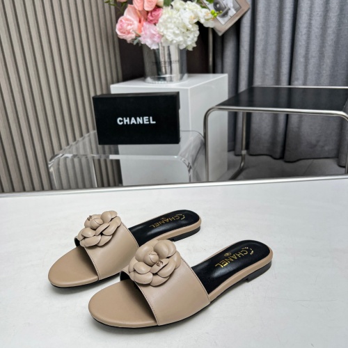 Wholesale Chanel Slippers For Women #1211714 $82.00 USD, Wholesale Quality Replica Chanel Slippers