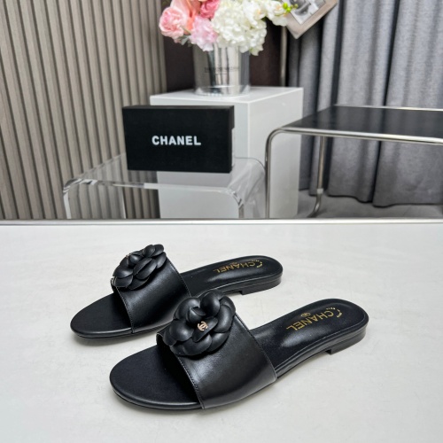 Wholesale Chanel Slippers For Women #1211715 $82.00 USD, Wholesale Quality Replica Chanel Slippers