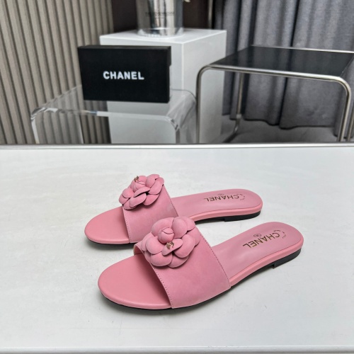 Wholesale Chanel Slippers For Women #1211717 $82.00 USD, Wholesale Quality Replica Chanel Slippers