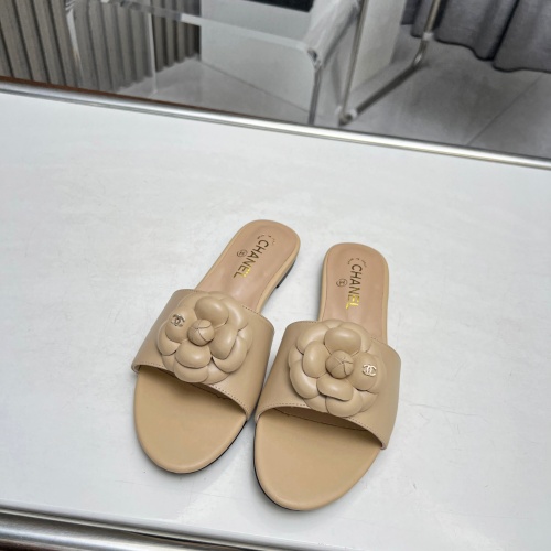 Wholesale Chanel Slippers For Women #1211718 $82.00 USD, Wholesale Quality Replica Chanel Slippers