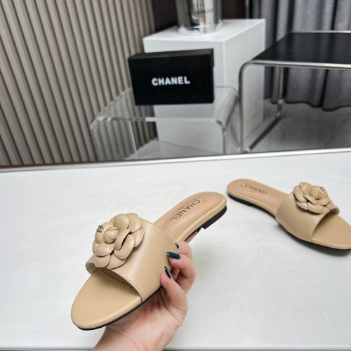 Replica Chanel Slippers For Women #1211718 $82.00 USD for Wholesale