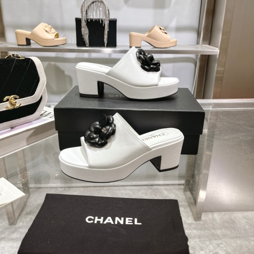 Replica Chanel Slippers For Women #1211721 $108.00 USD for Wholesale