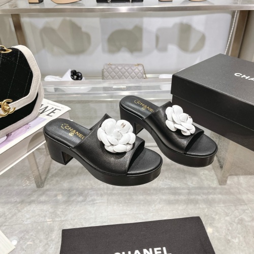 Wholesale Chanel Slippers For Women #1211722 $108.00 USD, Wholesale Quality Replica Chanel Slippers