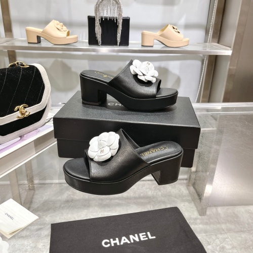 Replica Chanel Slippers For Women #1211722 $108.00 USD for Wholesale