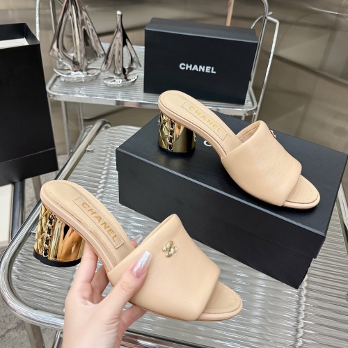 Replica Chanel Slippers For Women #1211729 $100.00 USD for Wholesale