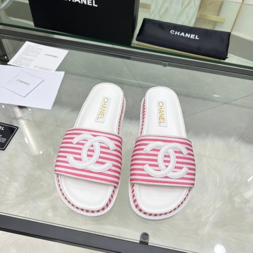 Replica Chanel Slippers For Women #1211733 $72.00 USD for Wholesale