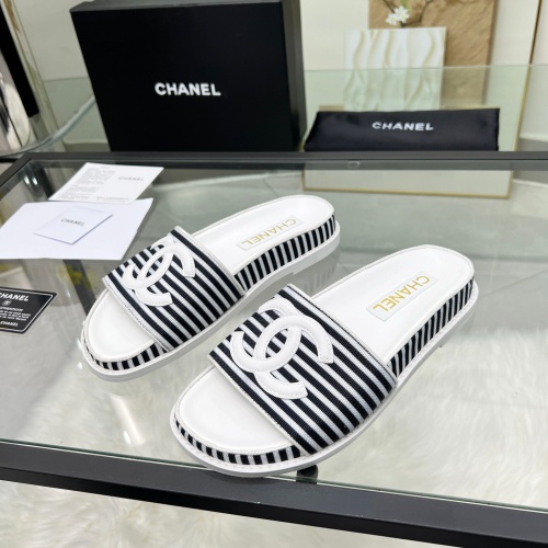 Wholesale Chanel Slippers For Women #1211735 $72.00 USD, Wholesale Quality Replica Chanel Slippers