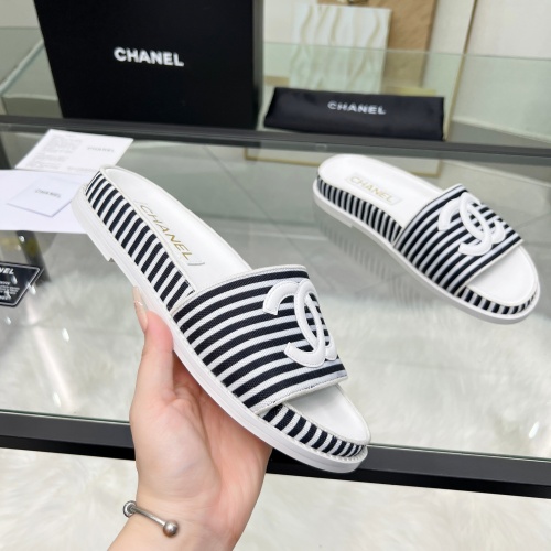 Replica Chanel Slippers For Women #1211735 $72.00 USD for Wholesale