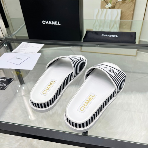 Replica Chanel Slippers For Women #1211735 $72.00 USD for Wholesale