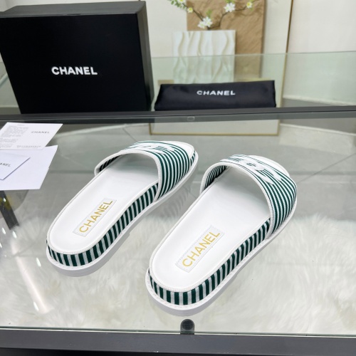 Replica Chanel Slippers For Women #1211736 $72.00 USD for Wholesale