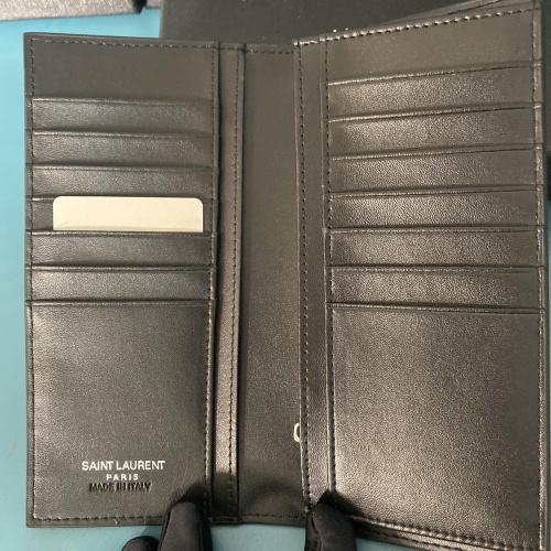 Replica Yves Saint Laurent YSL Man Wallets #1211790 $45.00 USD for Wholesale