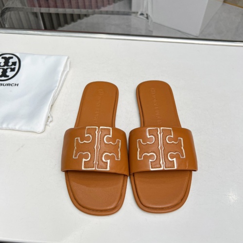 Wholesale Tory Burch TB Slippers For Women #1211799 $68.00 USD, Wholesale Quality Replica Tory Burch TB Slippers