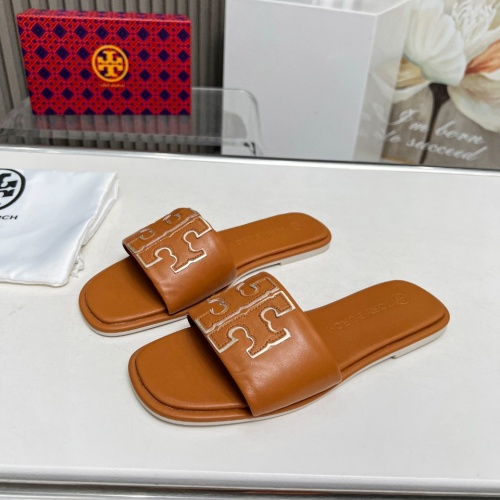 Replica Tory Burch TB Slippers For Women #1211799 $68.00 USD for Wholesale