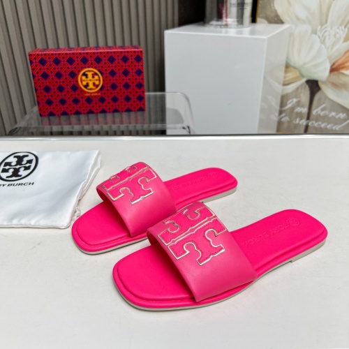 Replica Tory Burch TB Slippers For Women #1211800 $68.00 USD for Wholesale