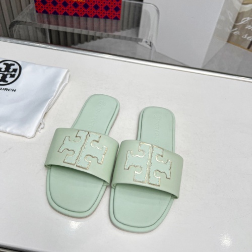 Wholesale Tory Burch TB Slippers For Women #1211801 $68.00 USD, Wholesale Quality Replica Tory Burch TB Slippers