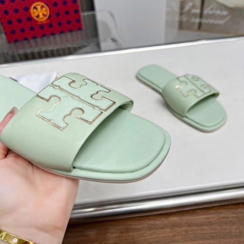 Replica Tory Burch TB Slippers For Women #1211801 $68.00 USD for Wholesale