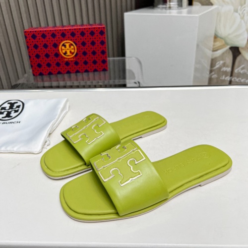 Replica Tory Burch TB Slippers For Women #1211802 $68.00 USD for Wholesale