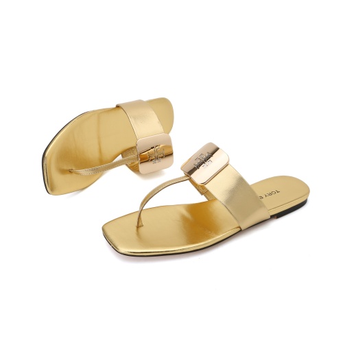 Replica Tory Burch TB Slippers For Women #1211805 $82.00 USD for Wholesale