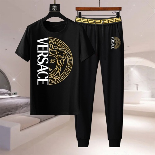 Wholesale Versace Tracksuits Short Sleeved For Men #1211867 $76.00 USD, Wholesale Quality Replica Versace Tracksuits