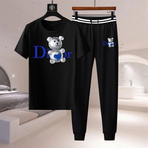 Wholesale Christian Dior Tracksuits Short Sleeved For Men #1211873 $76.00 USD, Wholesale Quality Replica Christian Dior Tracksuits