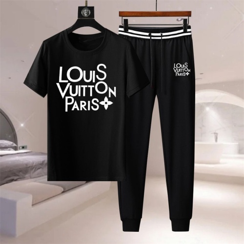 Wholesale Louis Vuitton LV Tracksuits Short Sleeved For Men #1211874 $76.00 USD, Wholesale Quality Replica Louis Vuitton LV Tracksuits