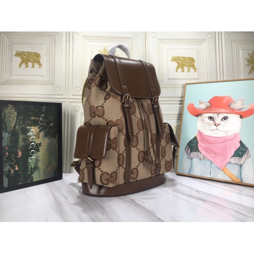 Replica Gucci AAA Man Backpacks #1211877 $92.00 USD for Wholesale