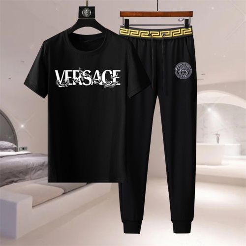 Wholesale Versace Tracksuits Short Sleeved For Men #1211878 $76.00 USD, Wholesale Quality Replica Versace Tracksuits