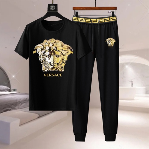 Wholesale Versace Tracksuits Short Sleeved For Men #1211884 $76.00 USD, Wholesale Quality Replica Versace Tracksuits