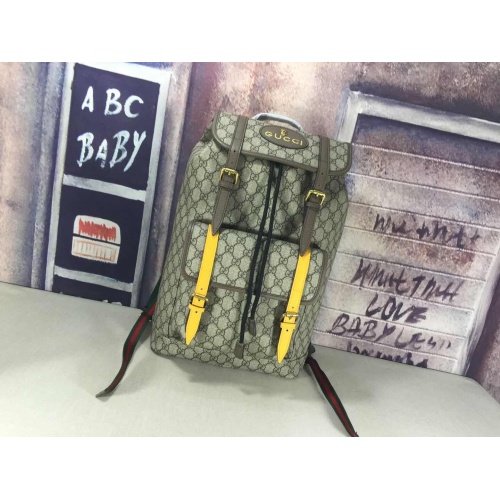 Wholesale Gucci AAA Man Backpacks #1211886 $82.00 USD, Wholesale Quality Replica Gucci AAA Man Backpacks