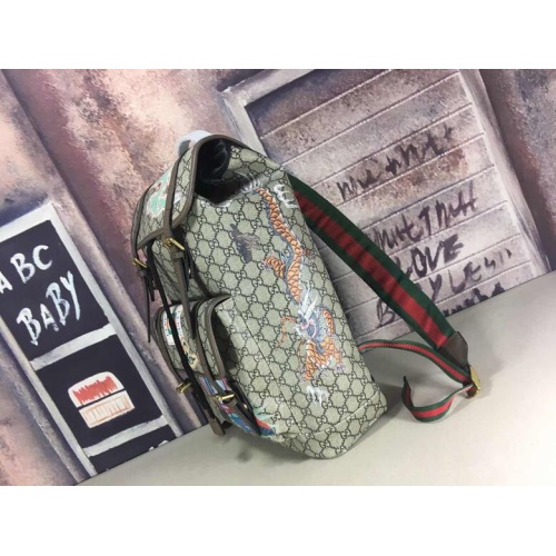 Replica Gucci AAA Man Backpacks #1211888 $85.00 USD for Wholesale