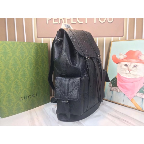 Replica Gucci AAA Man Backpacks #1211906 $108.00 USD for Wholesale