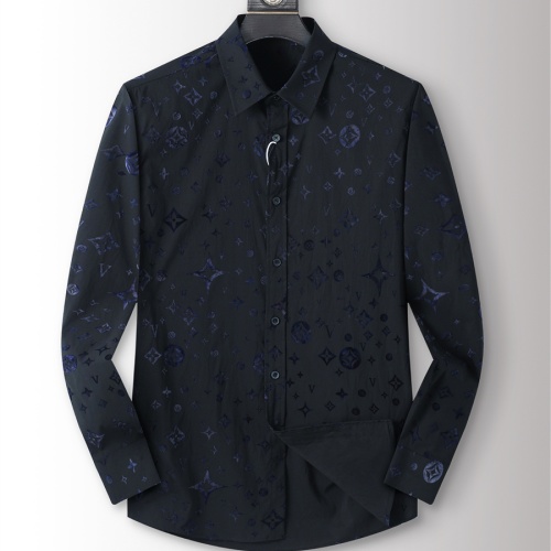 Wholesale Louis Vuitton LV Shirts Long Sleeved For Men #1211984 $48.00 USD, Wholesale Quality Replica Louis Vuitton LV Shirts