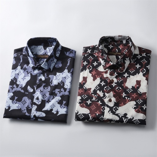 Replica Louis Vuitton LV Shirts Long Sleeved For Men #1211987 $38.00 USD for Wholesale