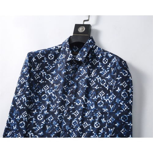 Replica Louis Vuitton LV Shirts Long Sleeved For Men #1211990 $38.00 USD for Wholesale