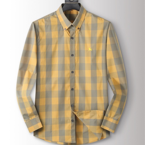 Wholesale Burberry Shirts Long Sleeved For Men #1211996 $34.00 USD, Wholesale Quality Replica Burberry Shirts