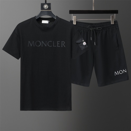 Wholesale Moncler Tracksuits Short Sleeved For Men #1212001 $42.00 USD, Wholesale Quality Replica Moncler Tracksuits