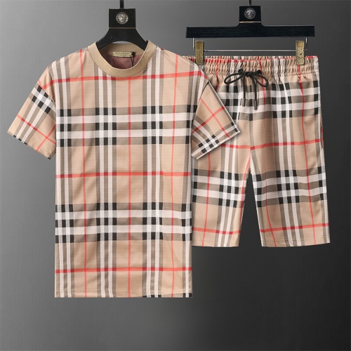 Wholesale Burberry Tracksuits Short Sleeved For Men #1212003 $42.00 USD, Wholesale Quality Replica Burberry Tracksuits