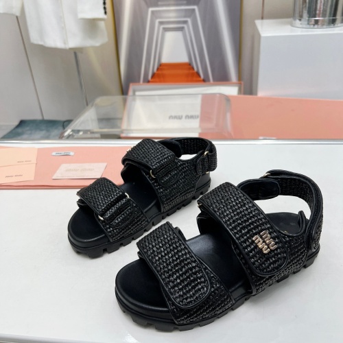 Wholesale MIU MIU Sandal For Women #1212095 $96.00 USD, Wholesale Quality Replica MIU MIU Sandal