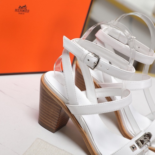 Replica Hermes Sandal For Women #1212102 $125.00 USD for Wholesale