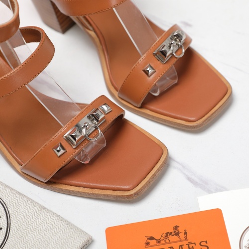 Replica Hermes Sandal For Women #1212103 $125.00 USD for Wholesale