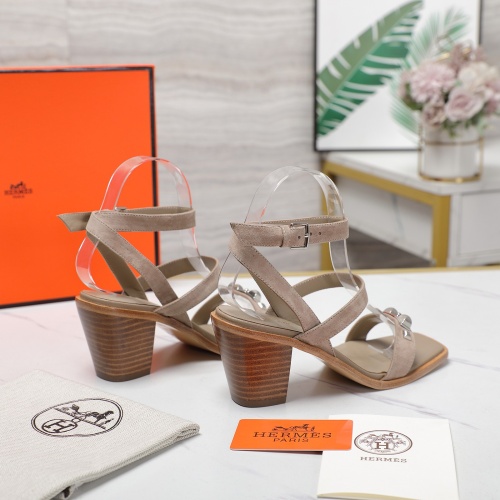 Replica Hermes Sandal For Women #1212105 $125.00 USD for Wholesale