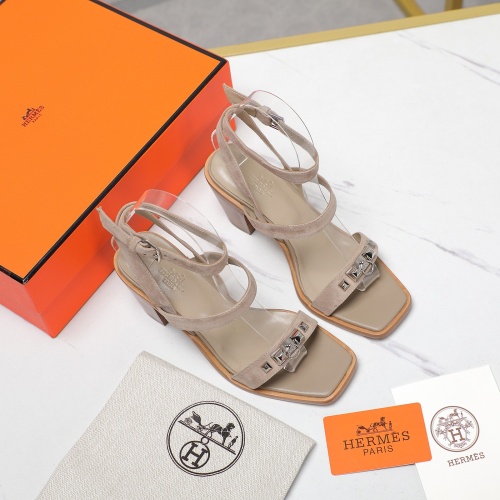 Replica Hermes Sandal For Women #1212105 $125.00 USD for Wholesale