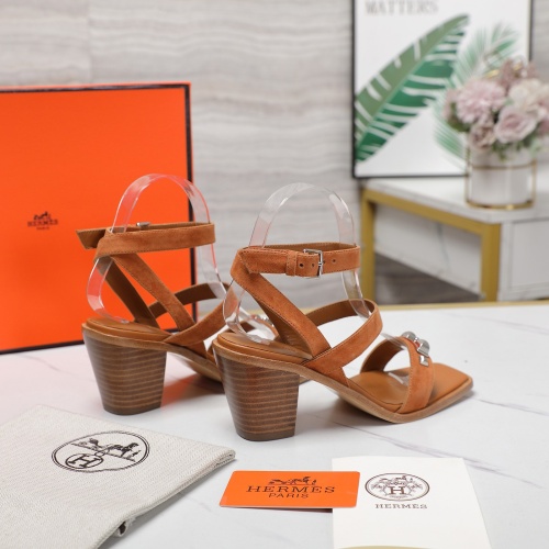 Replica Hermes Sandal For Women #1212107 $125.00 USD for Wholesale