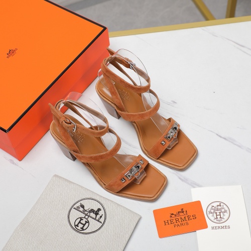 Replica Hermes Sandal For Women #1212107 $125.00 USD for Wholesale